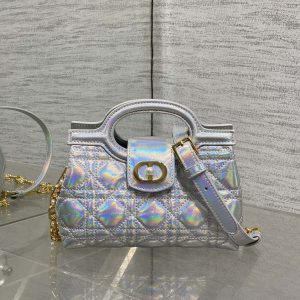 Dior Jolie Top Handle Mini - Réplique Miroir de Sac à Main en Cuir Véritable 1131051345 - front view